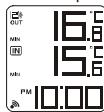 OREGON EW92 - AFFICHER LES RELEVÉS DE TEMPERATURE MINI. ET MAXI. - 2