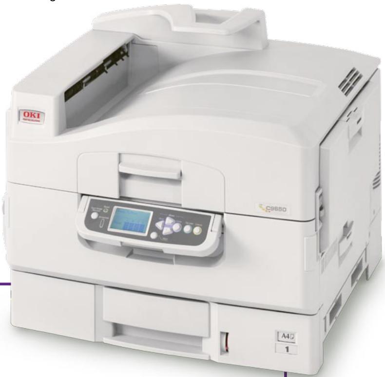 OKI C9650HDTN - Grande vitesse, gross volumes et haut début pour des impressions créatives et haute en couleurs - 2