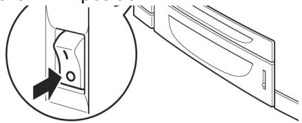 OKI B6250N - Connecting the power cord - 1