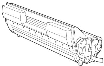 OKI B6250N - Instalação do cartucho de toner com cilindro - 1