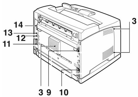 OKI B6250N - Extension output tray - 1