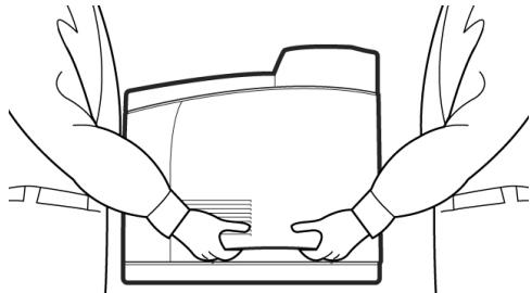 OKI B6250N - Handling the printer - 1