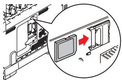 OKI C711DN - Pull down the MP Tray using the depressions. Lift the front cover release lever and lower the front cover. - 5