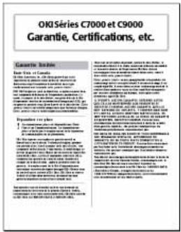 OKI C7200N - Garantie, certifications, etc - 1