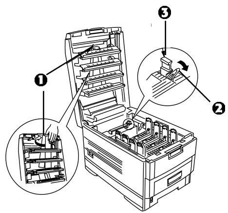 OKI C7200N - Consignez le numéro de série - 4