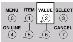 OKI C7500DXN - Touche VALUE + - 1