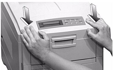 OKI C7500DXN - Si la feuille est à l'intérieur : - 3
