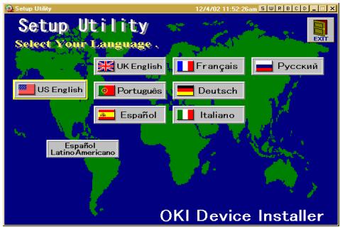 OKI C7550N - Sélectionnez [Admin Mgr/Quick Setup]. - 2