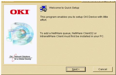 OKI C7550N - Sélectionnez [Admin Mgr/Quick Setup]. - 4