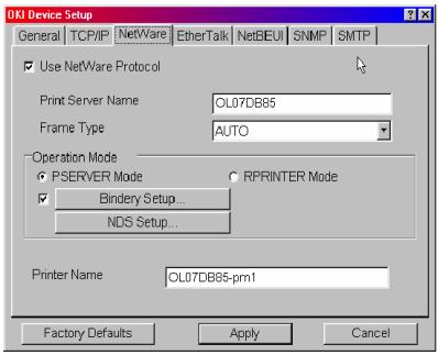 OKI C7550N - Utilitaire de configuration - 1