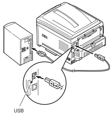 OKI C830DTN - USB Connection - 1