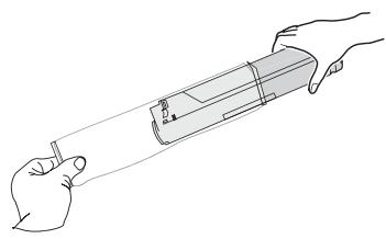 OKI C830DTN - Instale o cartucho detoner - 1