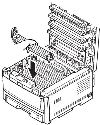 OKI C830DTN - Preparar el Cartucho de cilindro deImagen - 4