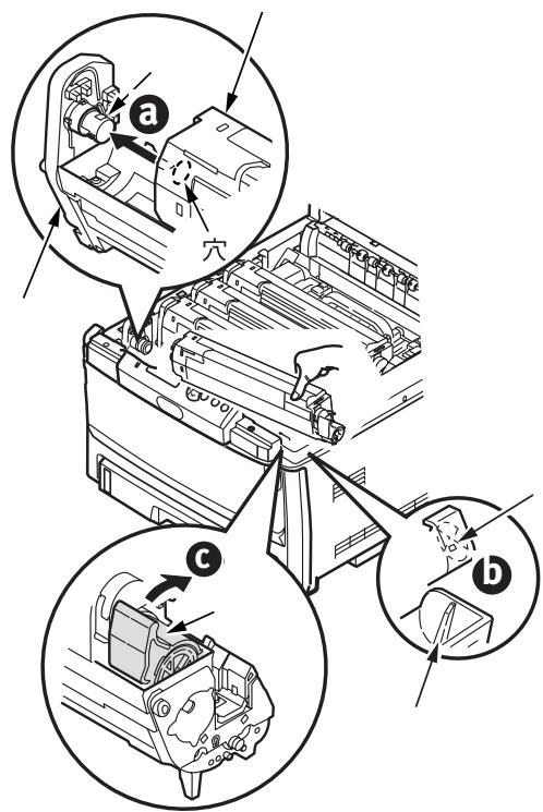 OKI C830DTN - Prepare o cartucho do cilindro OPC - 7