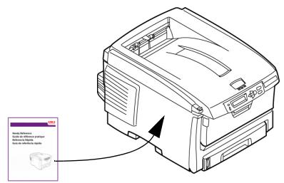 OKI C830DTN - Instale la Guía de referencia realizada (en algunos modelos) - 1