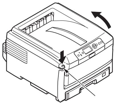 OKI C830DTN - Prepare o cartucho do cilindro OPC - 1