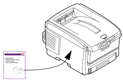 OKI C830DTN - Attach Handy Reference Guide (included with some models) - 1