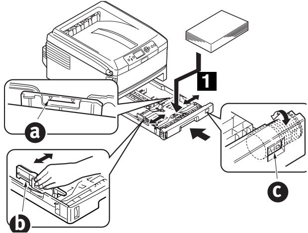 OKI C830DTN - Chargement du papier - 2