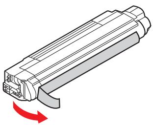 OKI C830DTN - Prepare o cartucho do cilindro OPC - 6
