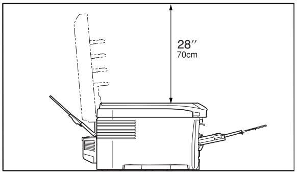 OKI C830DTN - Prepare o local de instalacao - 2