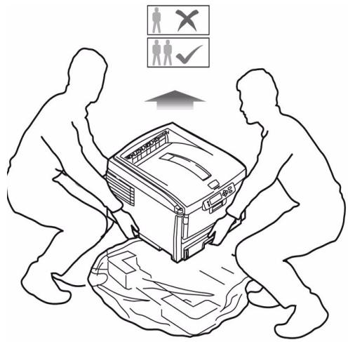 OKI C830DTN - Configuration de l'imprimante - 1