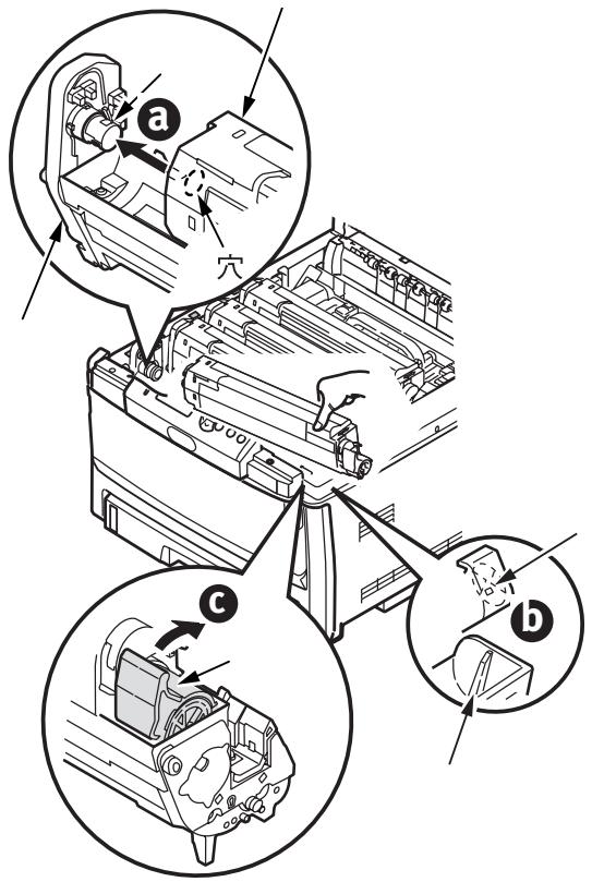 OKI C830DTN - Installation de la cartouche de toner - 4