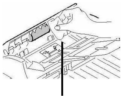 OKI CX2032MFP - Cleaning the ADF Rollers &amp; Pad - 2