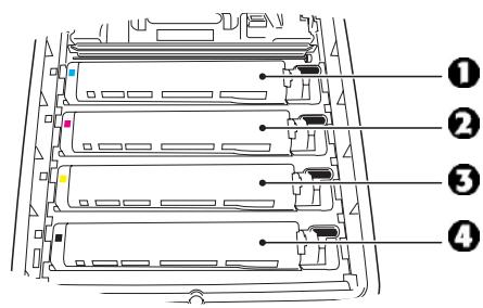 OKI CX2032MFP - Eliminação de atolamentos de papel Na impressora (cont.) - 4