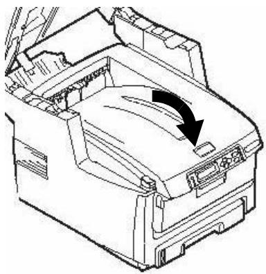 OKI CX2032MFP - Solución de atascos En la impressora (cont.) - 1