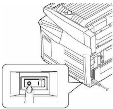 OKI CX2032MFP - Desligue a impressora! - 1