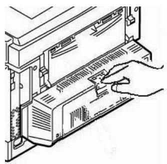OKI CX2032MFP - Dégagement des bourges   Bourges dans l'imprimante (suite) - 2