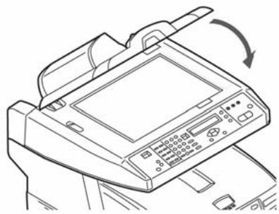 OKI CX2032MFP - Maintenance (suite) Nettoyage du verre du CAD - 3