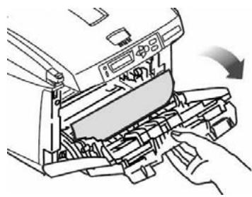 OKI CX2032MFP - Eliminação de atolamentos de papel Na impressora (cont.) - 1