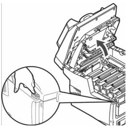 OKI CX2032MFP - Power off! - 3