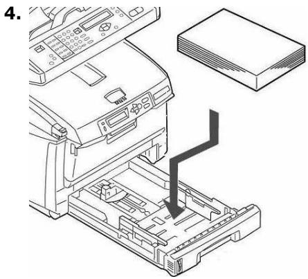 OKI CX2032MFP - Chargement du papier - 4