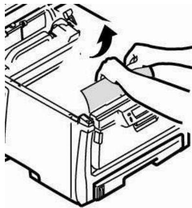 OKI CX2032MFP - Dégagement des bourges   Bourgages dans l'imprimante (suite) - 3