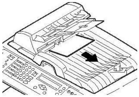 OKI CX2032MFP - Solución de atascos Atascos del escaner (ADF) - 1