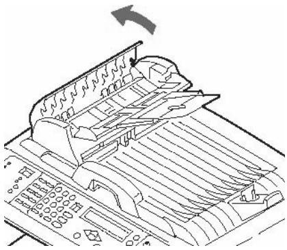OKI CX2033MFP - Maintenance Cleaning the ADF Rollers &amp; Pad - 1