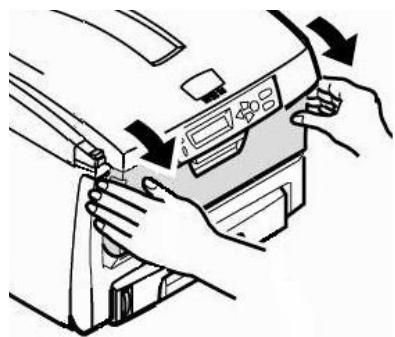 OKI CX2033MFP - Carga de medios de impresión Nota - 1
