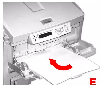 OKI ES1624NCCS - Chargement du papier: bac 1 - 6