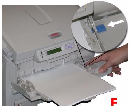 OKI ES1624NCCS - Chargement du papier: bac 1 - 7