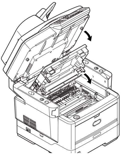 OKI MB460MFP - Bourages dans l'imprimante - 13