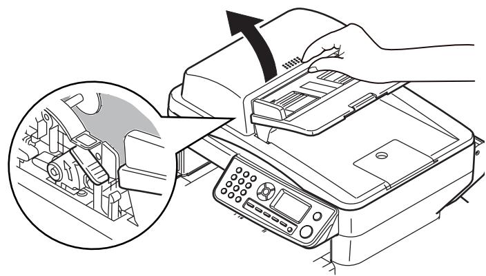 OKI MB460MFP - Bourrage de document dans ADF - 1
