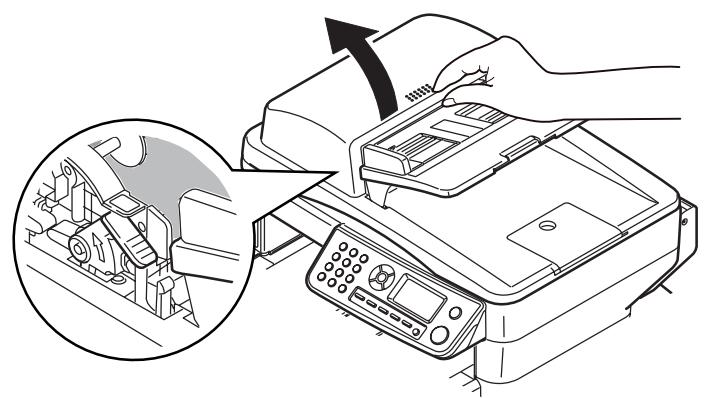 OKI MB460MFP - Documento atolado no AAD - 1
