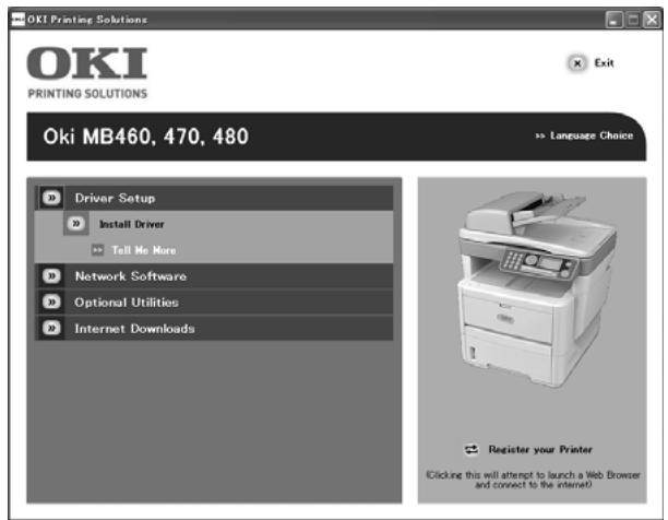 OKI MB460MFP - Driver da impressora - 1