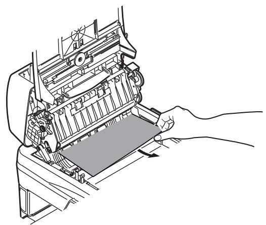 OKI MB460MFP - Bourrage de document dans ADF - 2