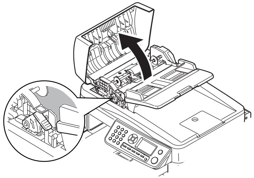 OKI MB480MFP - ...du parcours du papier dans le chargeur - 1