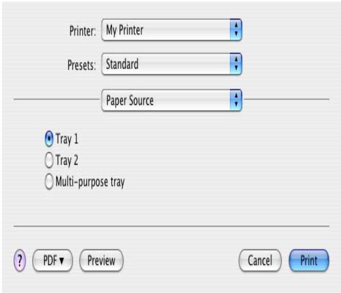 OKI MB480MFP - Source de papier - 1