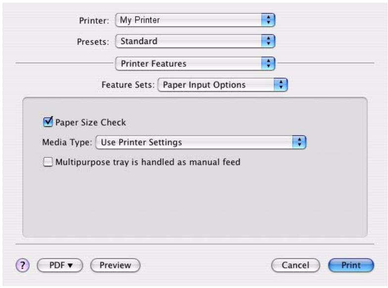 OKI MB480MFP - Options d'alimentation en papier - 1