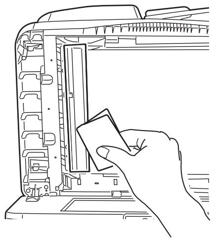 OKI MB480MFP - ... de la face inférieure du chargeur - 1